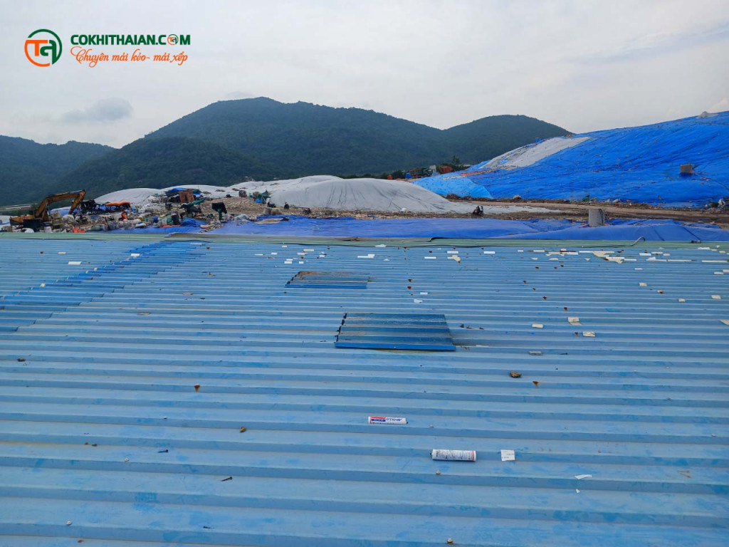 Bảo trì mái tôn nhà xưởng tại Nhơn Trạch Đồng Nai