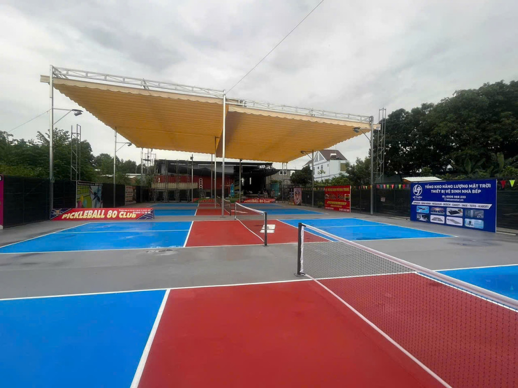 sân pickleball tại Phú Mỹ Bà Rịa