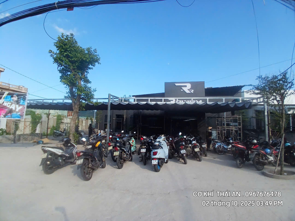 Mái che bạt xếp