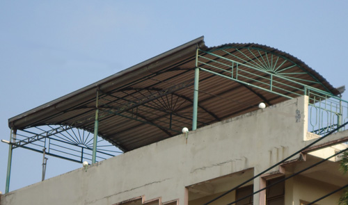mái che sân thượng tại Bà Rịa Vũng Tàu 