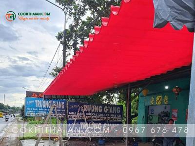 Dịch vụ thay bạt mái xếp lượn sóng giá rẻ tại Hòa Long: Bí quyết chọn loại bạt 